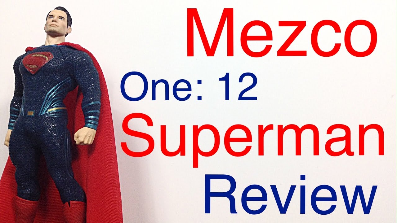 Mezco Toyz One: 12 Collective Batman V Superman: Dawn of Justice SUPERMAN Action Figure Review