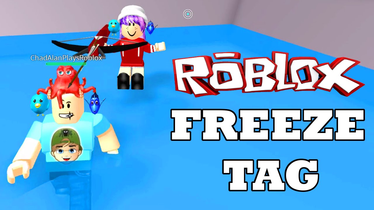 ROBLOX LET'S PLAY FREEZE TAG | RADIOJH GAMES & GAMER CHAD