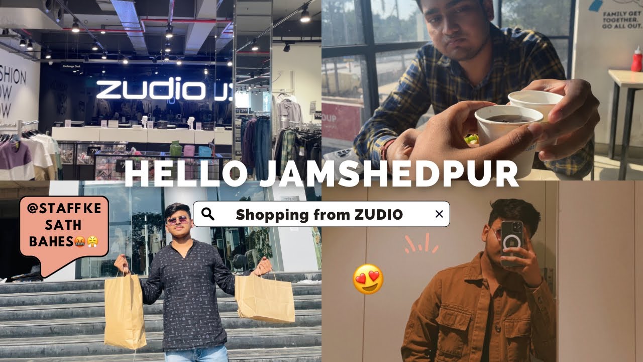 ZUDIO SE SHOPPING 🛍️😍 || STAFF KE SATH BAHES HOGAYI😡 || JAMSHEDPUR GUIZZ || #VLOG11🔥