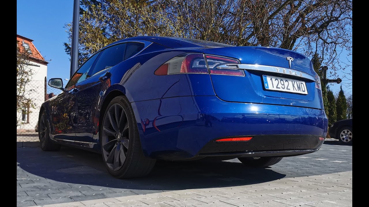 Zasięg tesli model S 70d przy 120kmh i 90kmh TESLĄ PO POLSCE 46