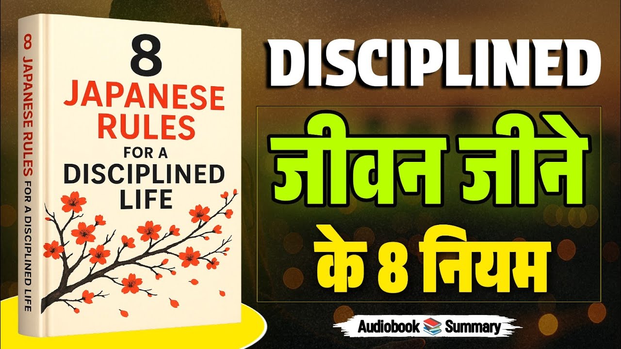 8 Japanese Rules for a Disciplined Life | Book summary in hindi | audio books