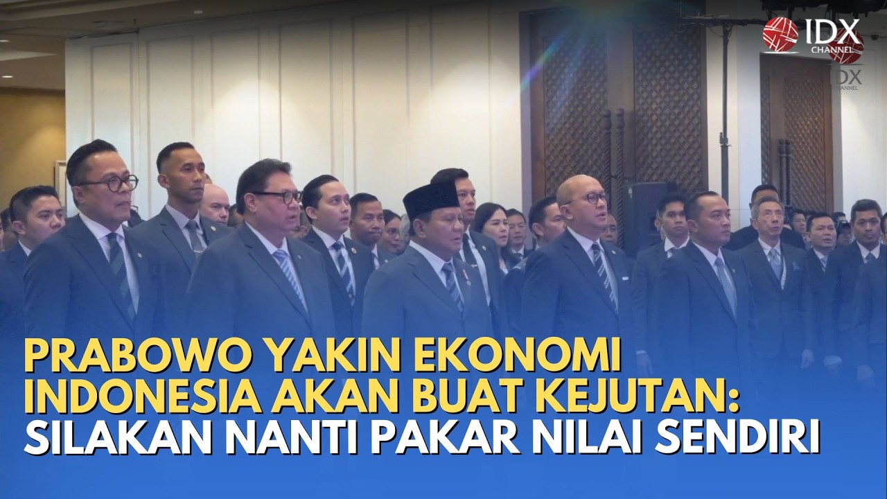 Prabowo Yakin Ekonomi Indonesia Akan Buat Kejutan: Silakan Nanti Pakar Nilai Sendiri | MILENOMICS