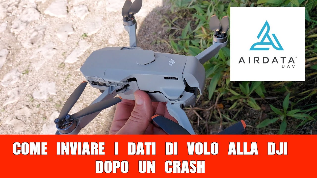 COME INVIARE I DATI DI VOLO ALLA DJI DOPO UN CRASH