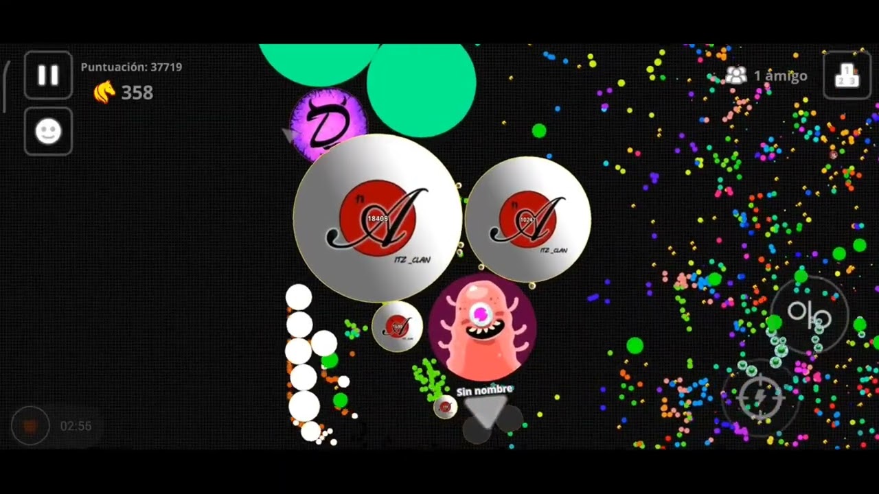 Takeovers(agar.io mobile) 