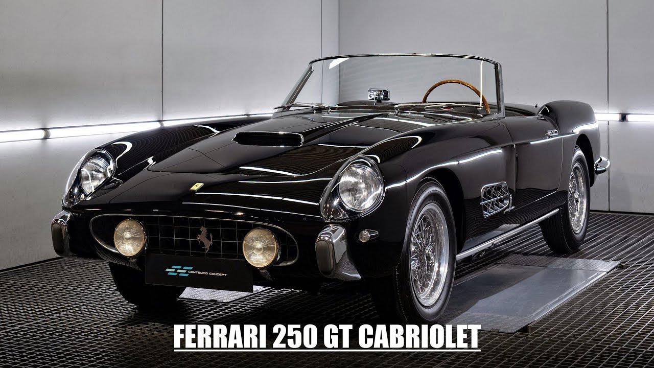 Detailing Ferrari 250 GT Cabriolet