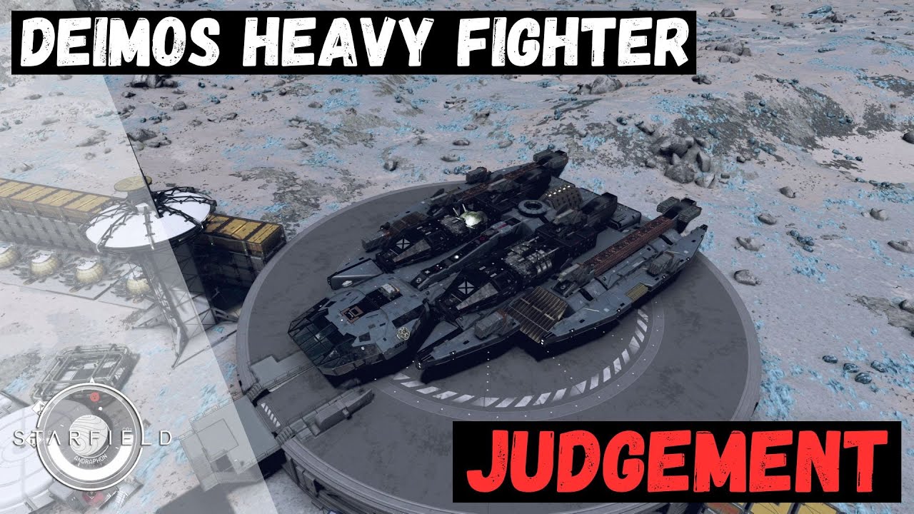 Starfield Ships | [Judgement] Deimos Heavy Fighter
