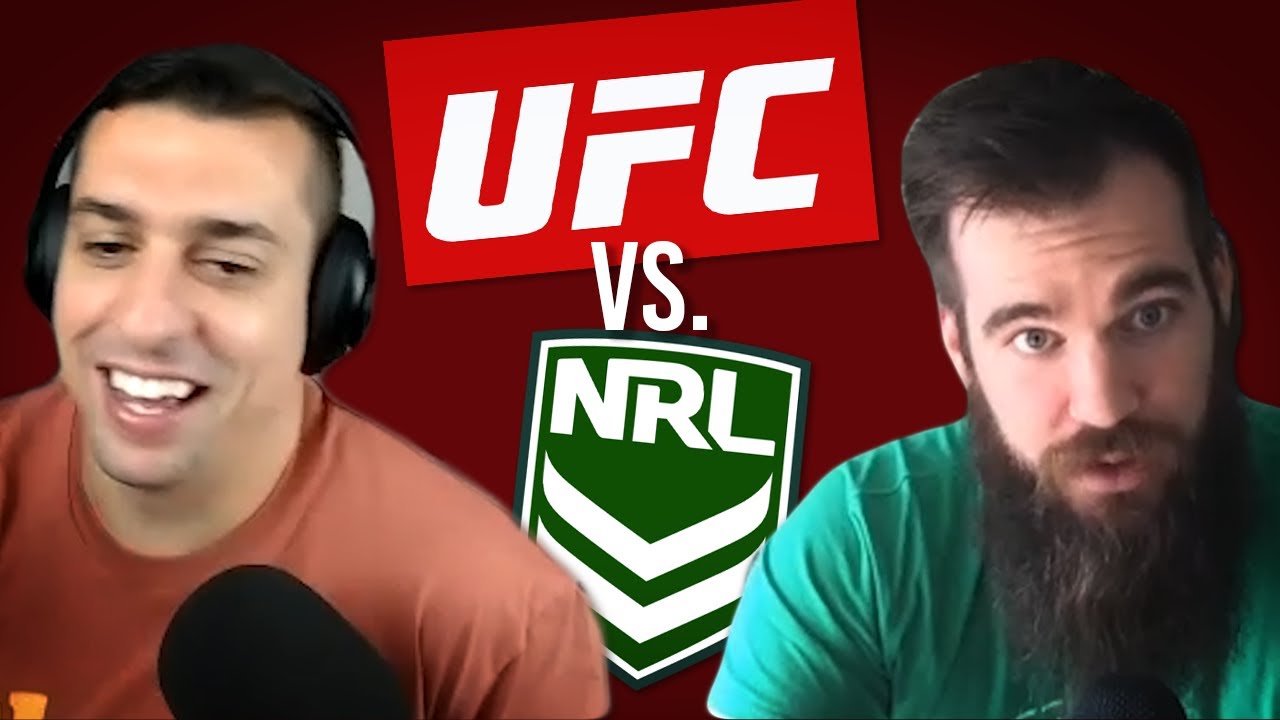 UFC Fighters Vs NRL Players | Isaac Butterfield & Bloke In A Bar