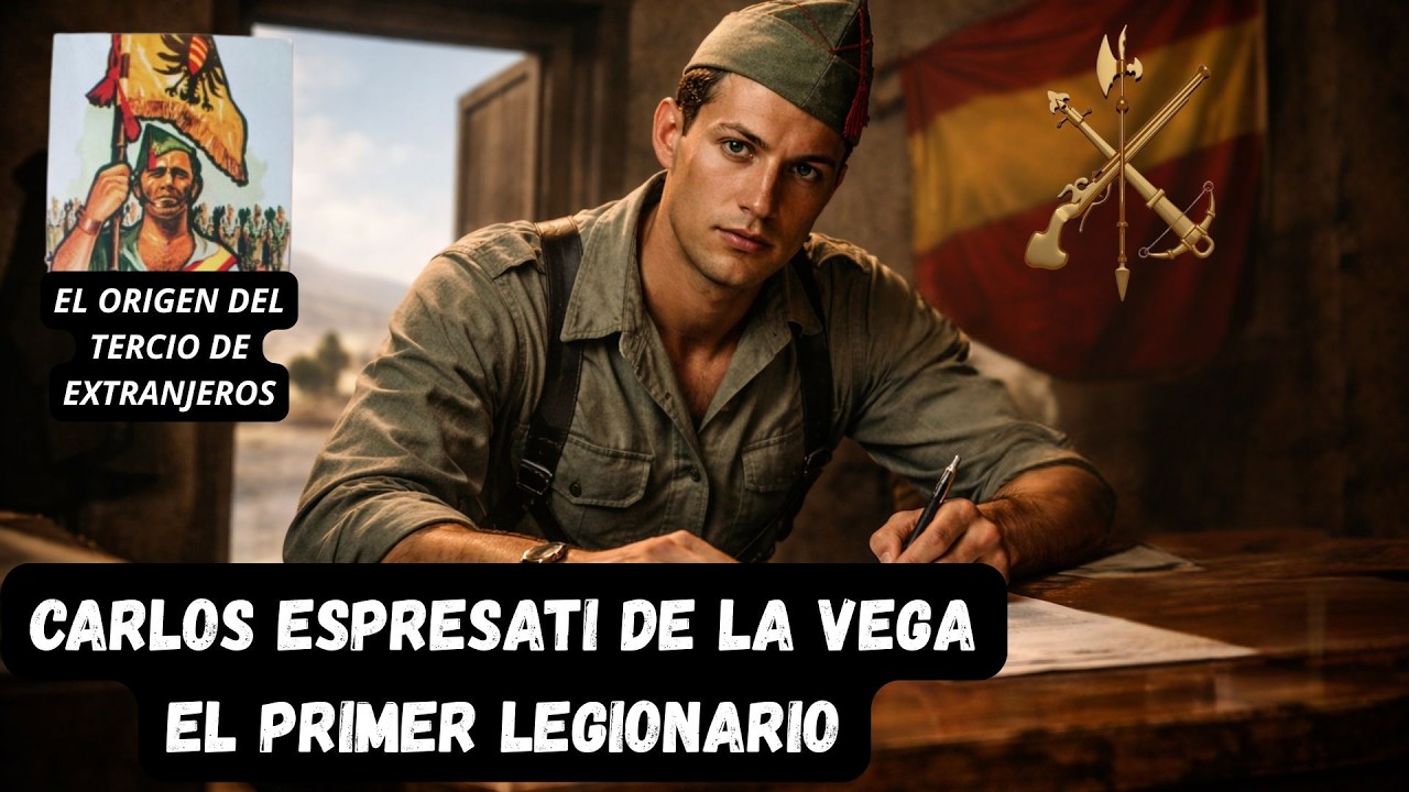 30.-Carlos Espresati de la Vega (El primer legionario)