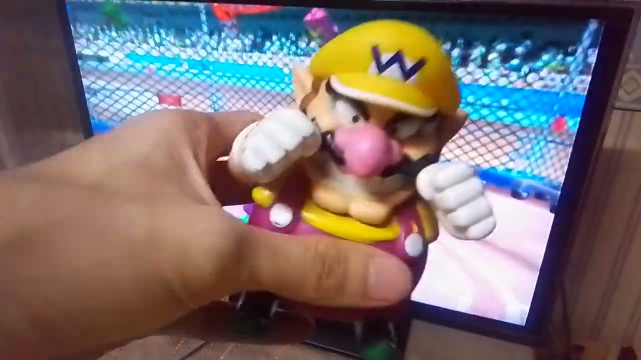 Mario and Sonic at the Olympic games meteorite circuit (WARIO gameplay)