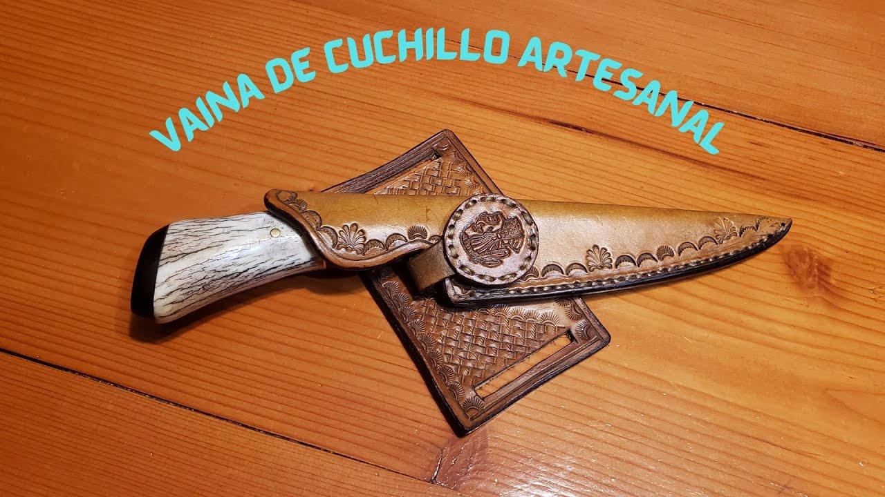 Vaina de Cuchillo Artesanal (Leather Sheath Tutorial) #cuchillos #sheath #vaina #leather #knife