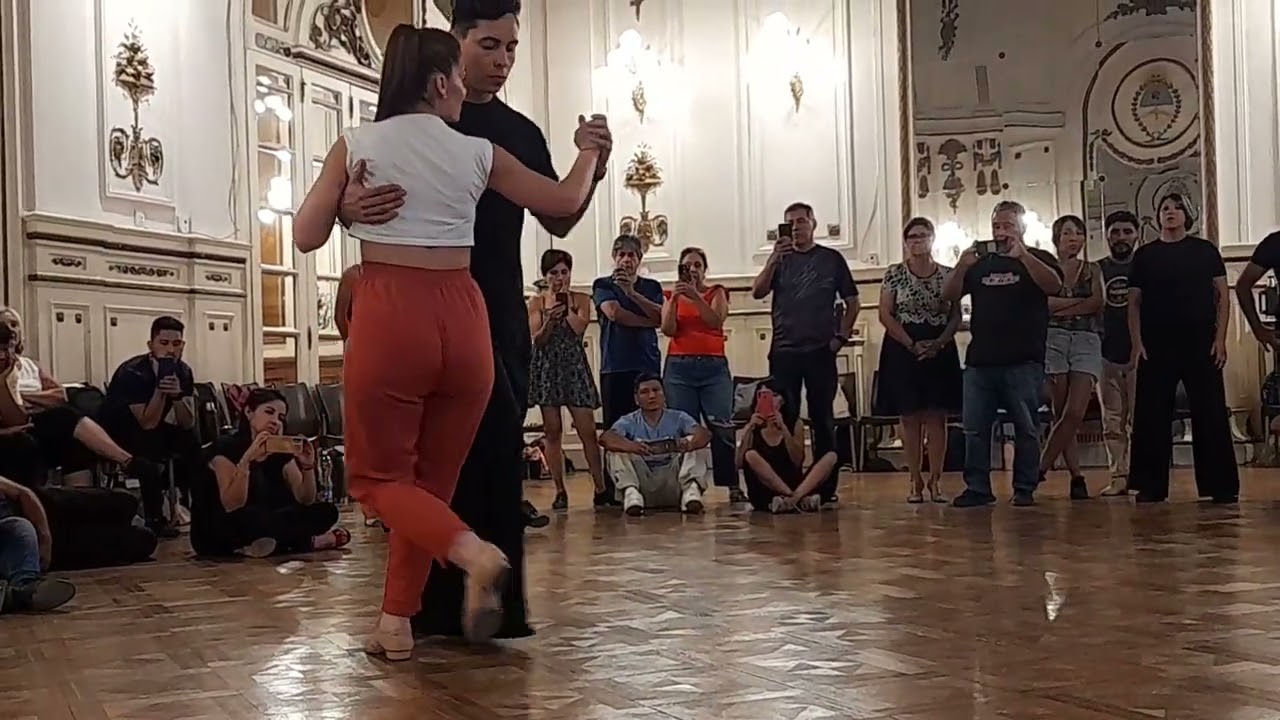 clase de tango con Suyay y Jonny - seminarioa . salta febrero 2024 💪👌👏