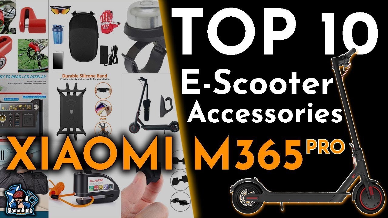 10 BEST Accessories for ELECTRIC SCOOTERS | Xiaomi M365 Pro