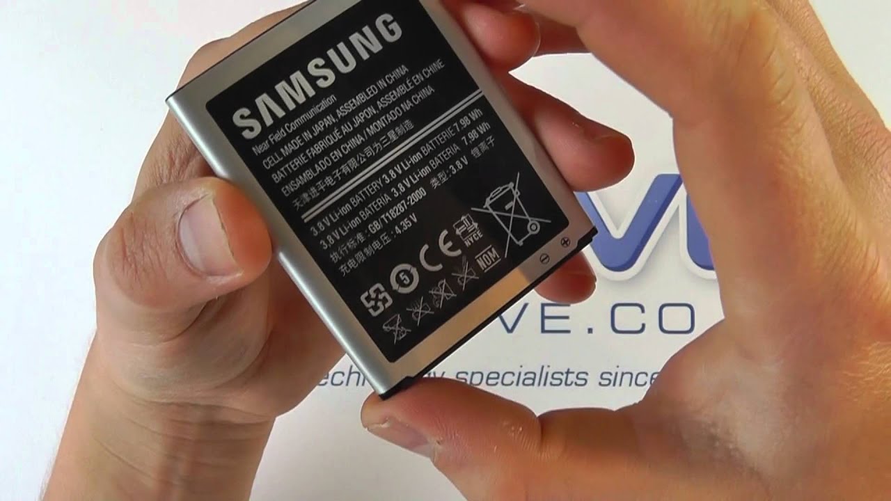 Samsung Galaxy S III Standard Battery Unboxing
