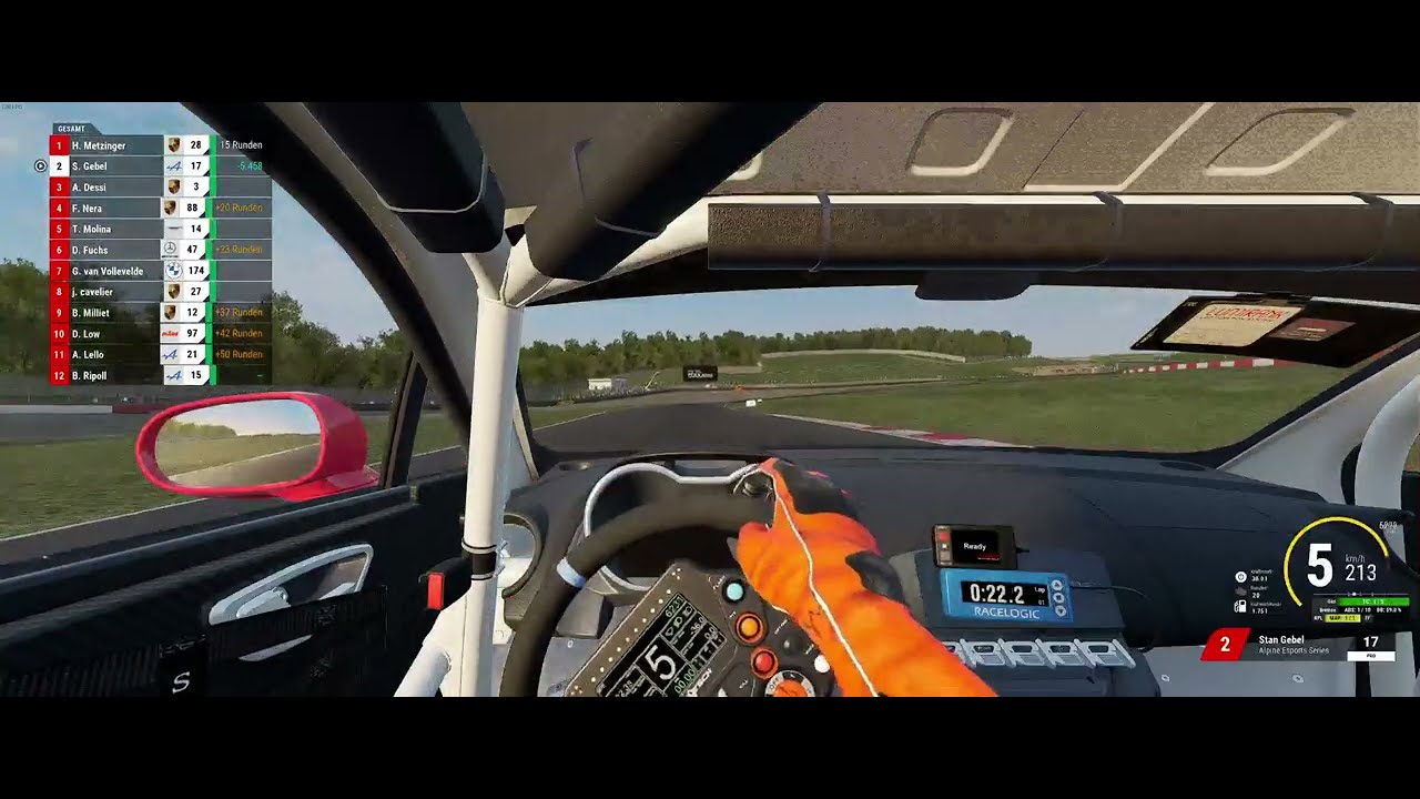 Hotlap Donington 1:35,5 with Race Setup Alpine A110 GT4/Own Setup Build - Assetto Corsa Competizione