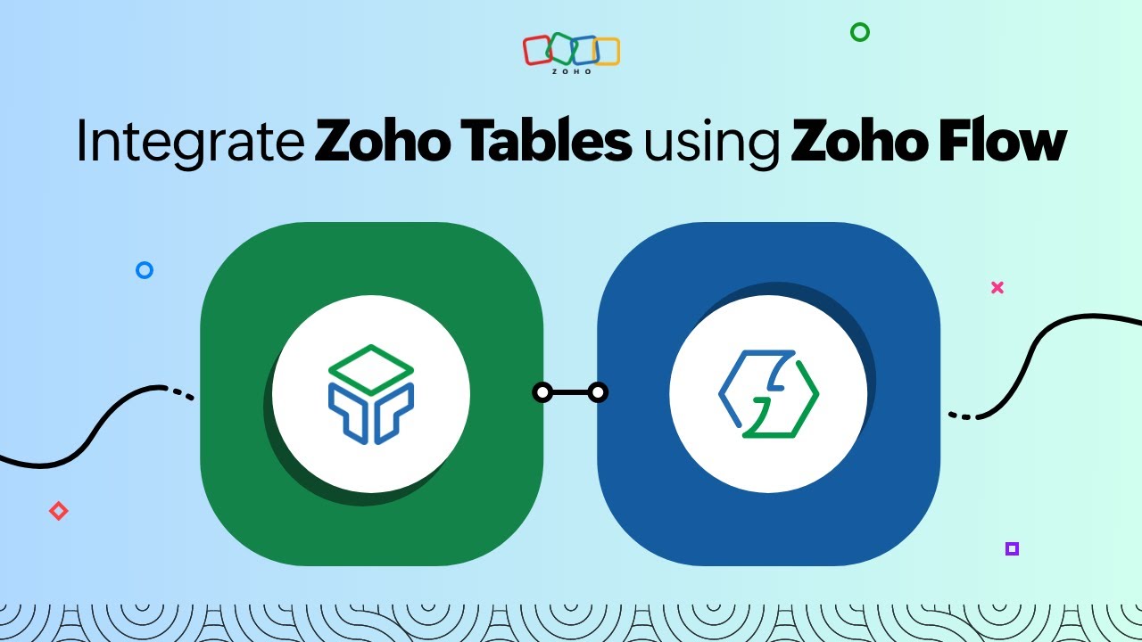 Интеграция таблиц Zoho с помощью Zoho Flow