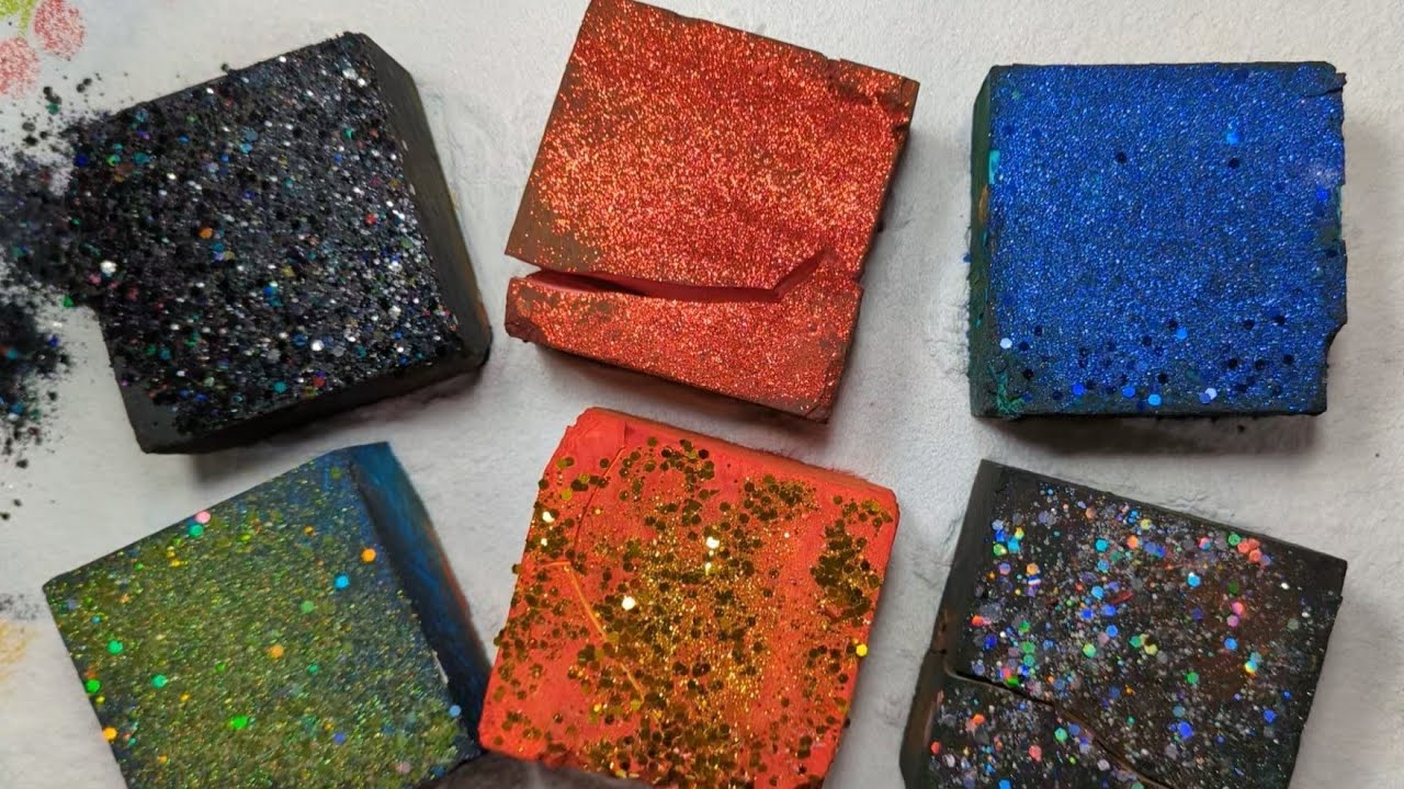 Dyed Gym Chalk | Collab with @Crush 'O' Crush asmr