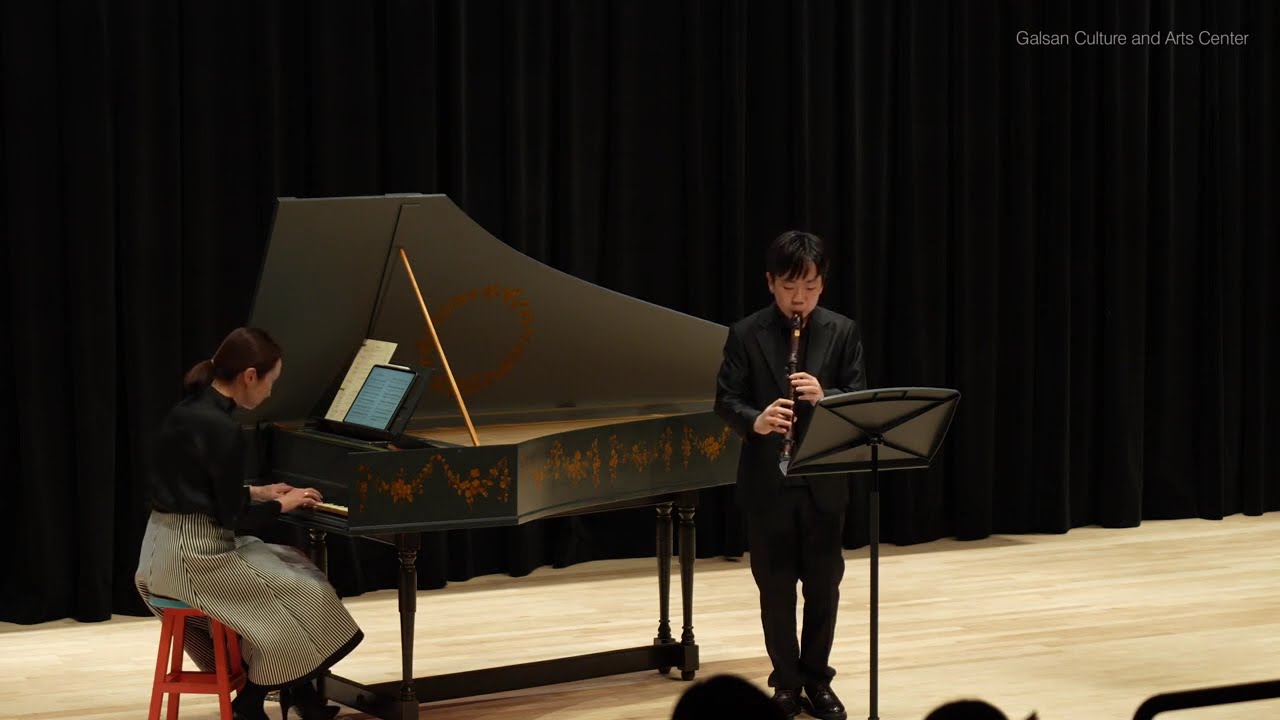 G.P. Telemann - Recorder Sonata in C major, TWV41:C5 (Adagio-Allegro-Adagio-Allegro)
