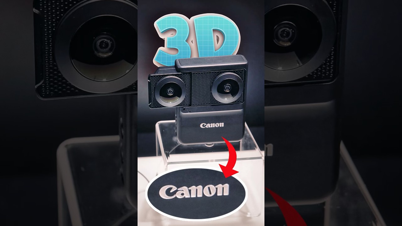 НОВАЯ 8K 360&deg; камера от Canon также может снимать VR180 😱 #360camera