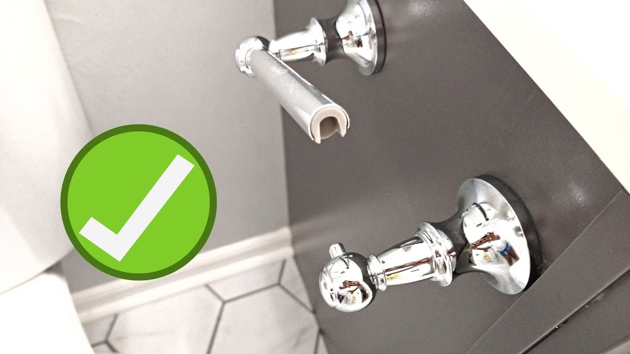 Как установить держатель для туалетной бумаги (двухстоечный поворотный)