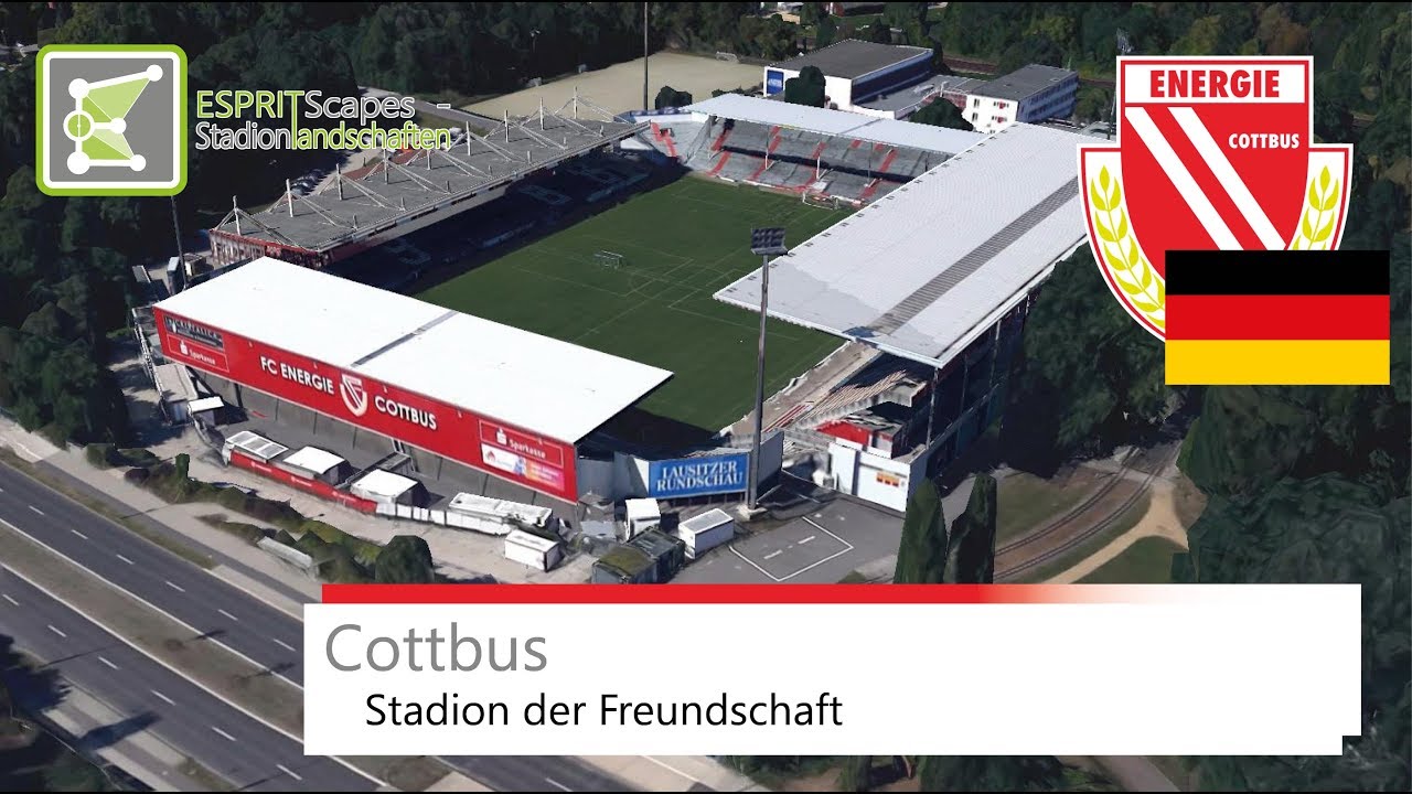 Stadion der Freundschaft | Energie Cottbus | Google Earth | 2O16
