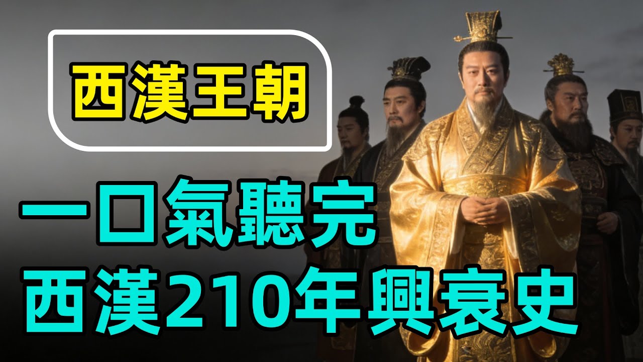 一口氣聽完西漢210年亡國真相，早在漢元帝時期就已註定結局！#西漢 #前漢 #西漢歷史#一口氣看完#歷史#知識#科普#助眠 #助眠歷史#聽歷史#歷史通鑒#古代史#中國歷史#中國古代史