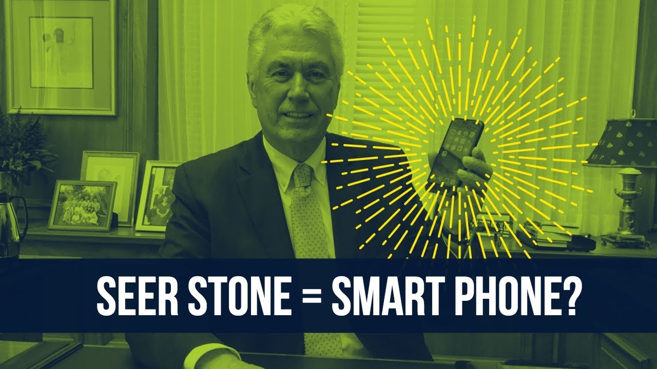 The Seer Stone is like a Smart Phone...
