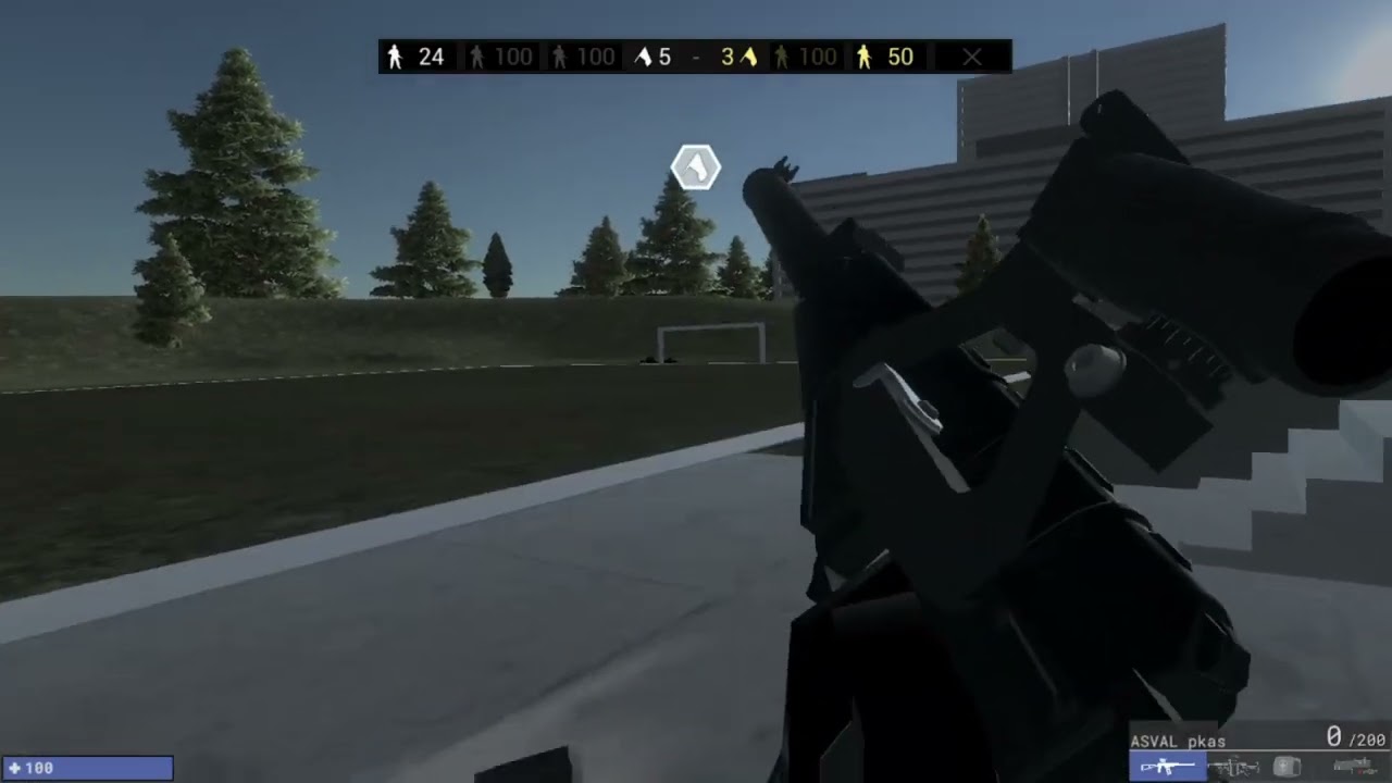 Бои за Припять в Ravenfield