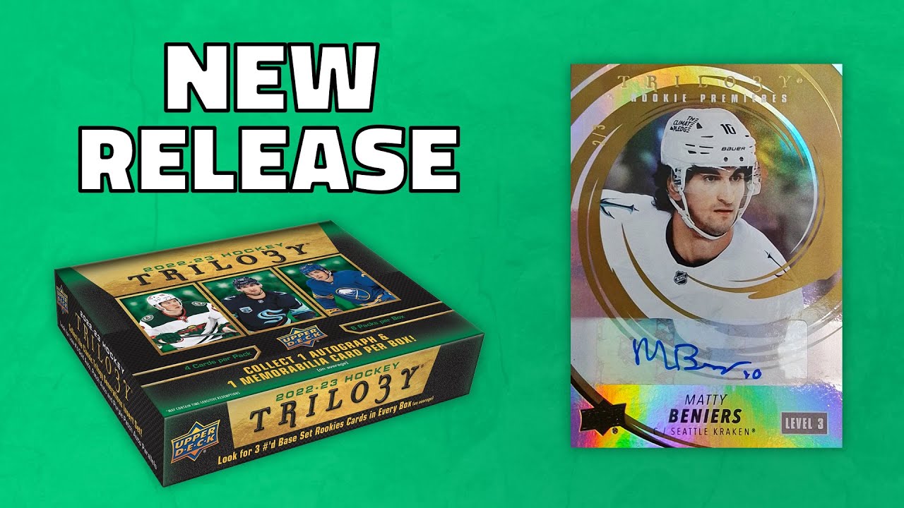FIRST LOOK: 2022-23 Upper Deck Trilogy Hobby Box Break