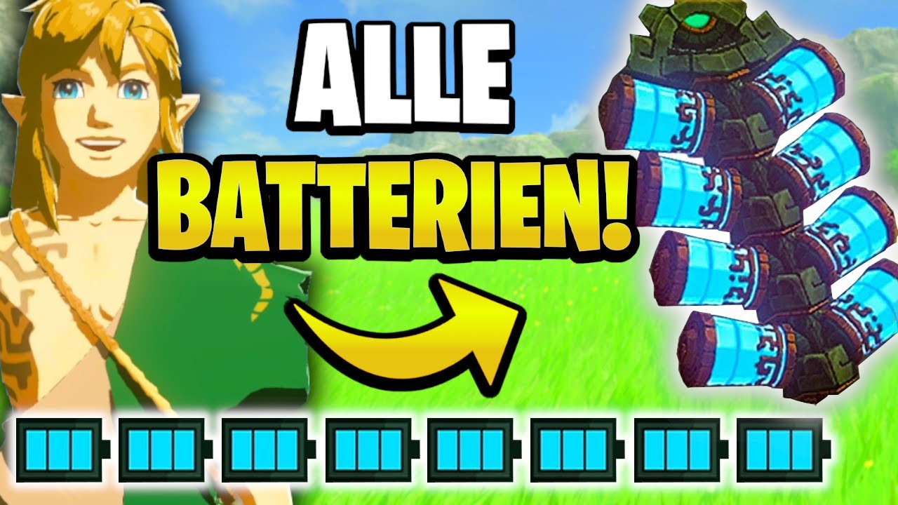 So bekommst du ALLE BATTERIEN in Zelda TotK💗!