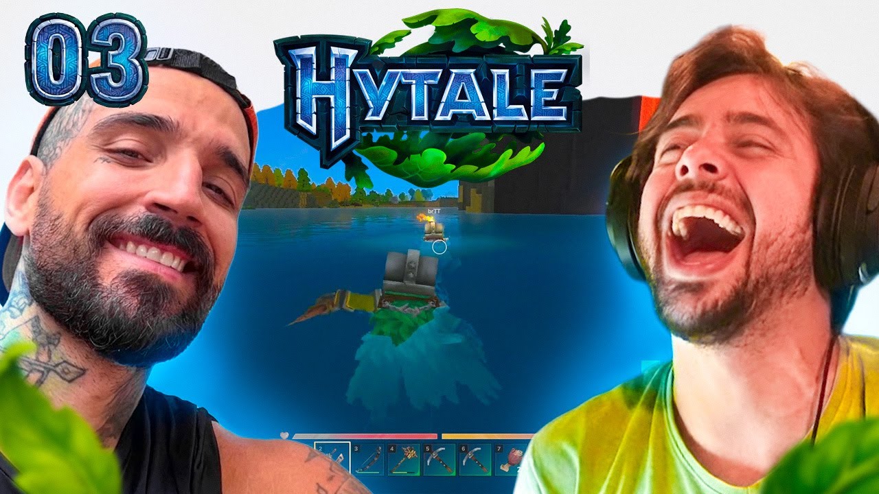 YODA e BRTT EXPLORANDO O MAPA DO HYTALE | EP.03