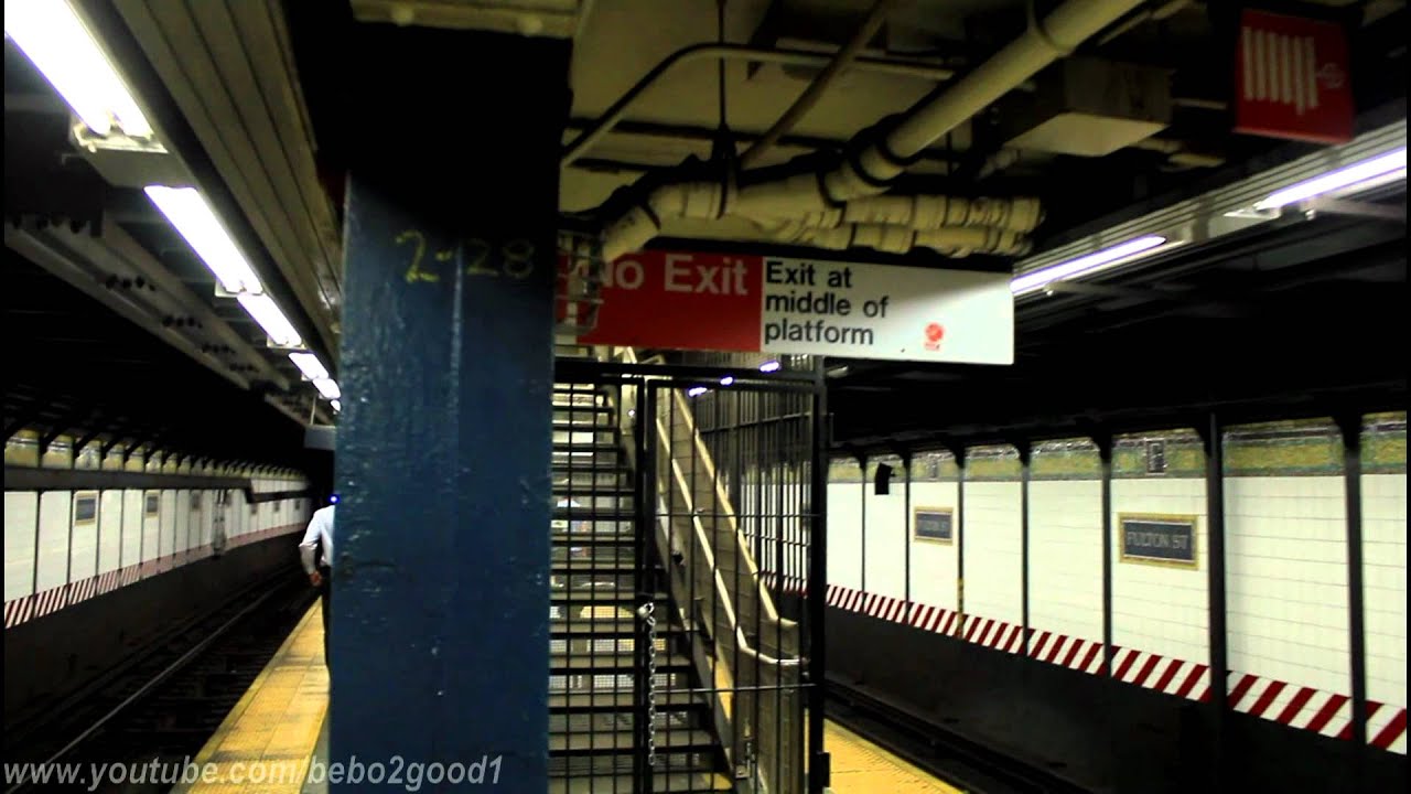 NYCTA Station Tour: Fulton Street Station (w/Peek of the New Fulton Transit Center Outside)
