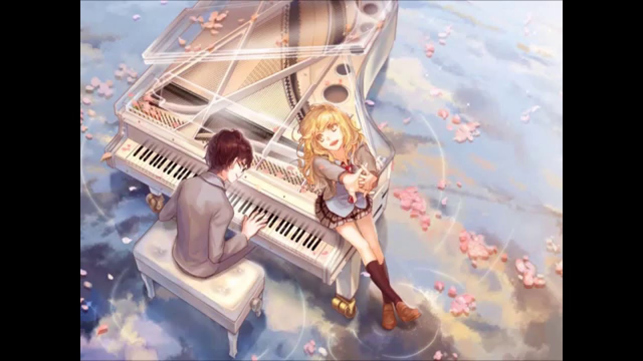 Your lie in April AMV ~ Fix you - watch in HD