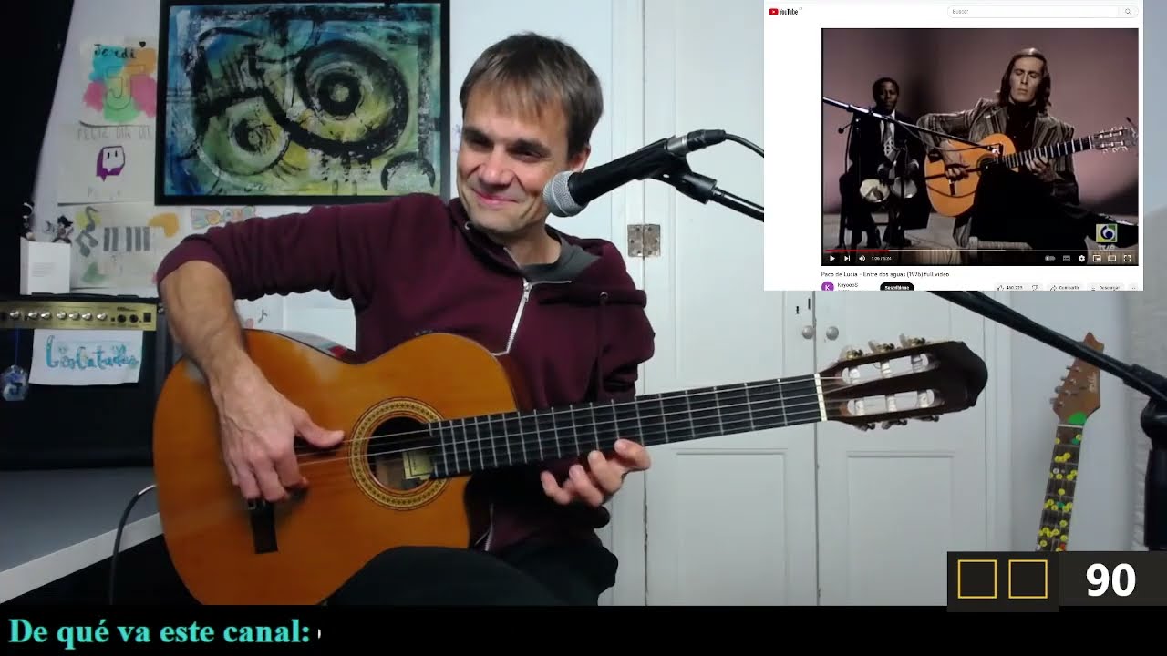 GUITARRA 6&ordf; Sesi&oacute;n de estudio (15/02/2023) - El profe tambi&eacute;n estudia