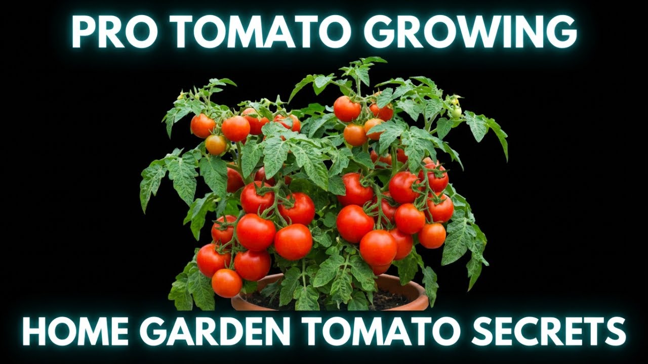 Grow Tomatoes at Home Like a Pro – Easy Step-by-Step Guide for Beginners