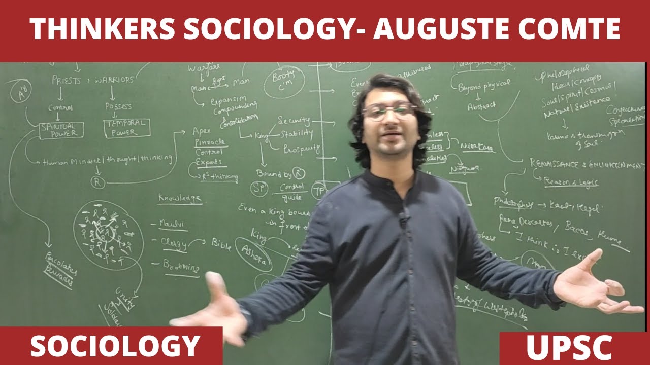 Lec 18: Auguste Comte - Law of Three Stages #sociology #upsc #augustecomte #net #jrf