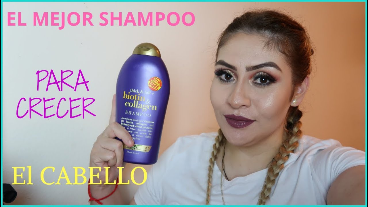 SHAMPOO DE BIOTINA Y COLAGENO,EL MEJOR SHAMPOO PARA EL CABELLO | LUPITA RUVIRA