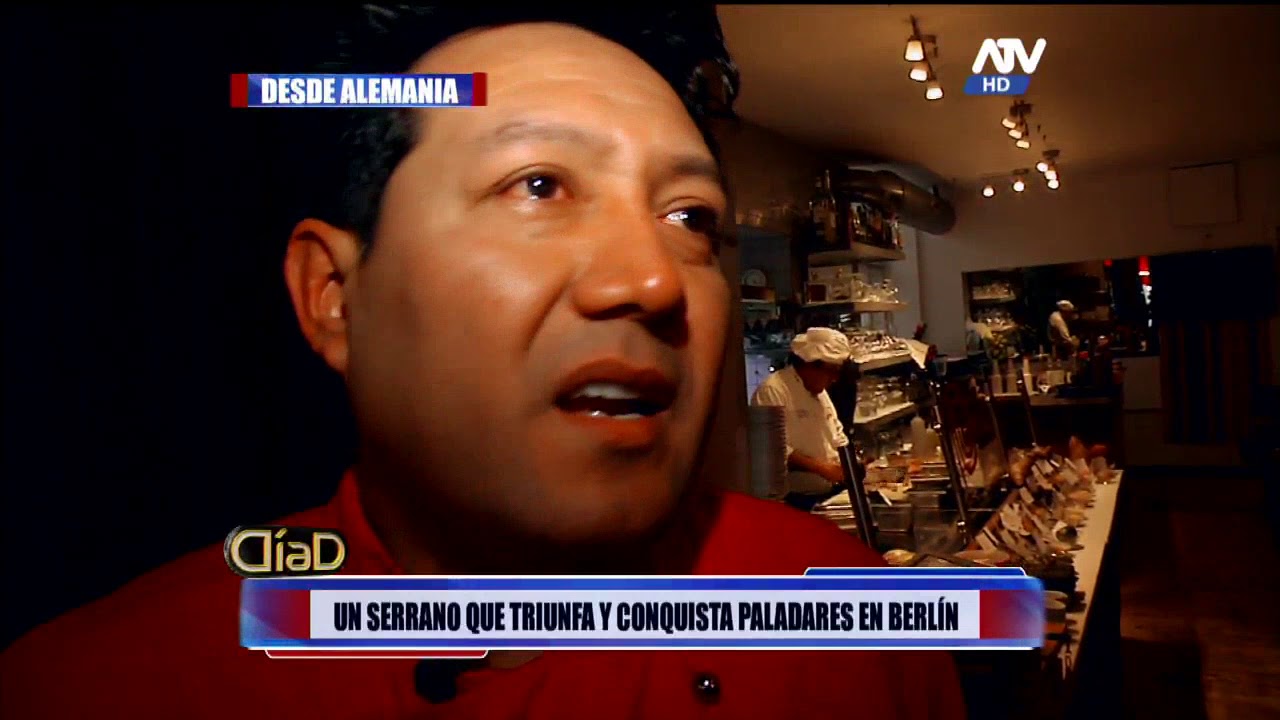 El 'serrano' que triunfa y conquista paladares en Berlín