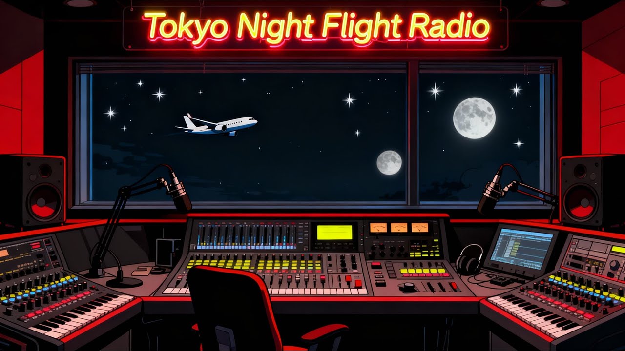 # 209 Tokyo Night Flight Radio | Lo-fi World Fusion Grooves | Cross-Cultural Soundscape