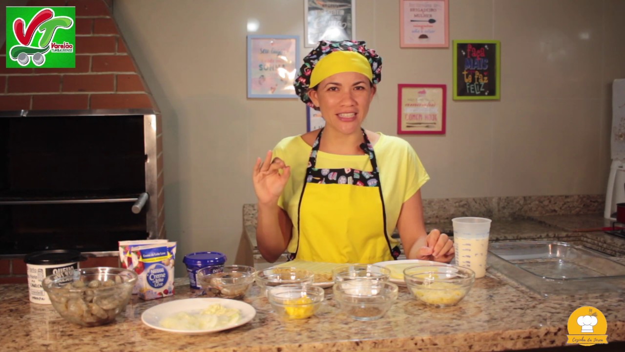 Lasanha de camarão ao molho branco, rápido e prático! | Cozinha da Jorea