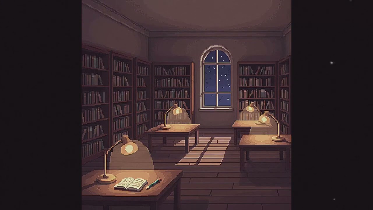 quiet pixel night 🌙 cozy lofi beats to study & relax