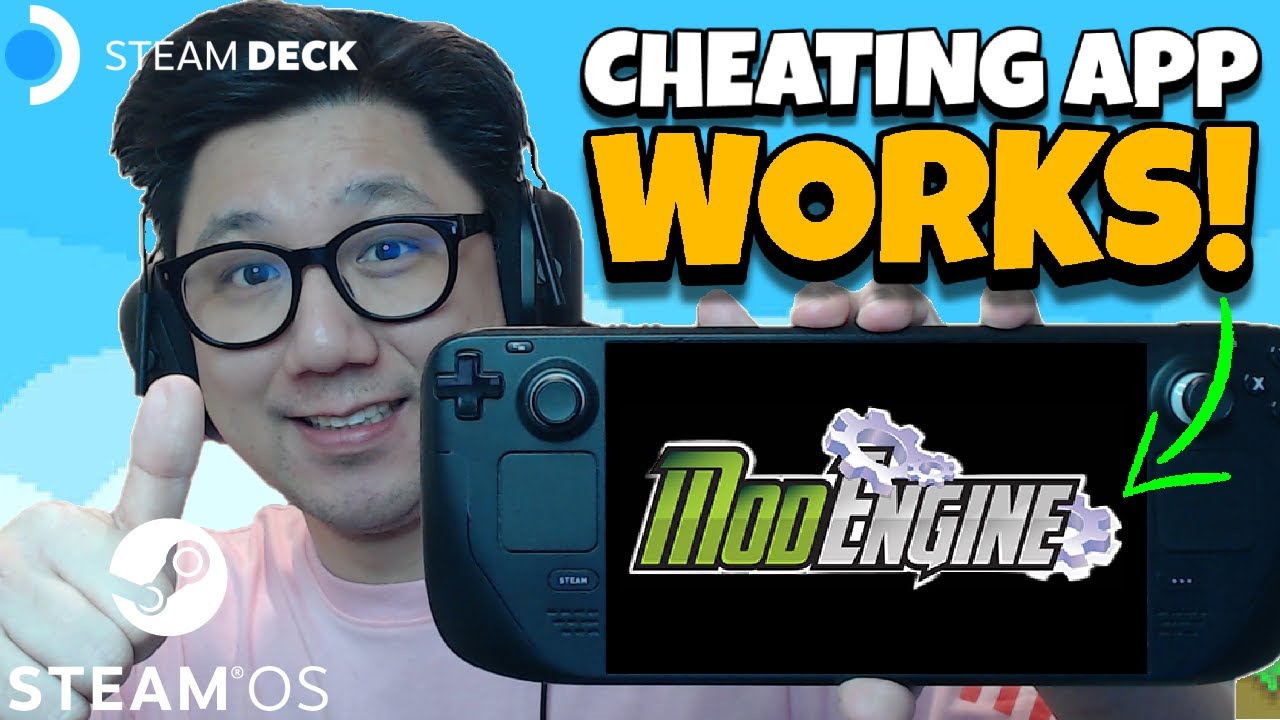 Game Cheats on Steam Deck SteamOS with Mod Engine Trainer #steamdeck #gamecheats #modengine
