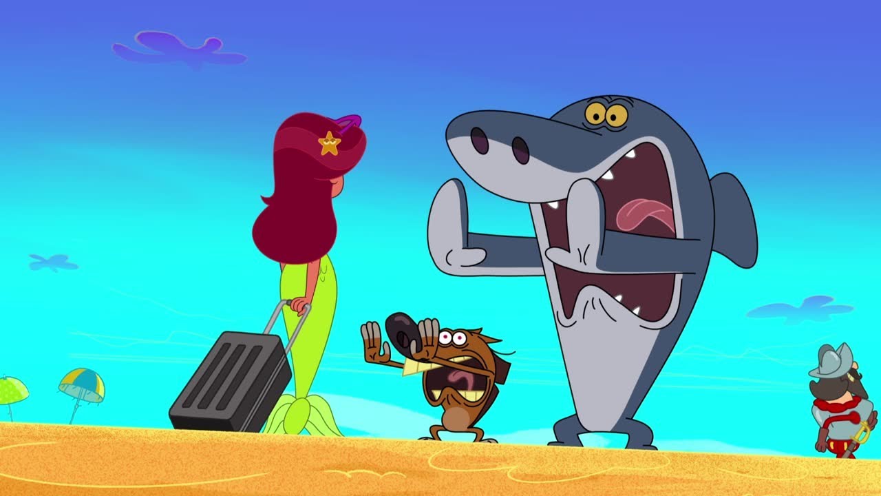 ZIG e SHARKO 🌴Marina está saindo da ilha! | Zig e Sharko Brasil | Desenho Animado em português