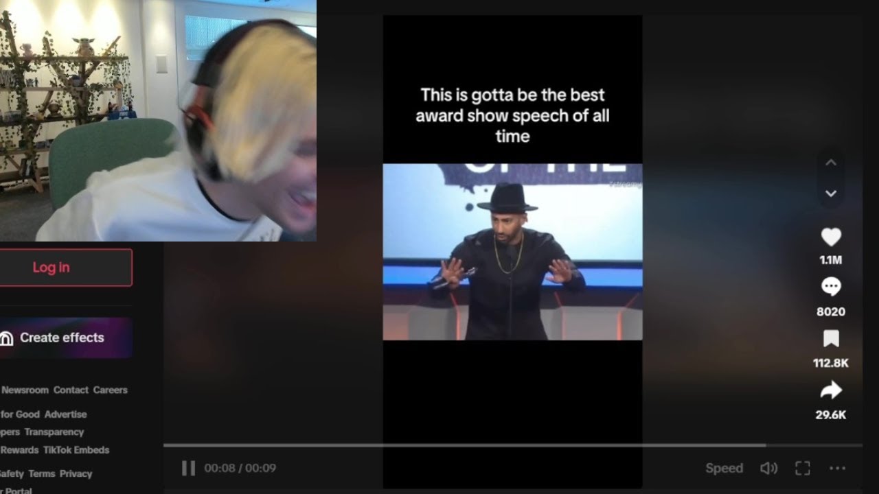 xQc dies laughing at Fousey having the best speech ever