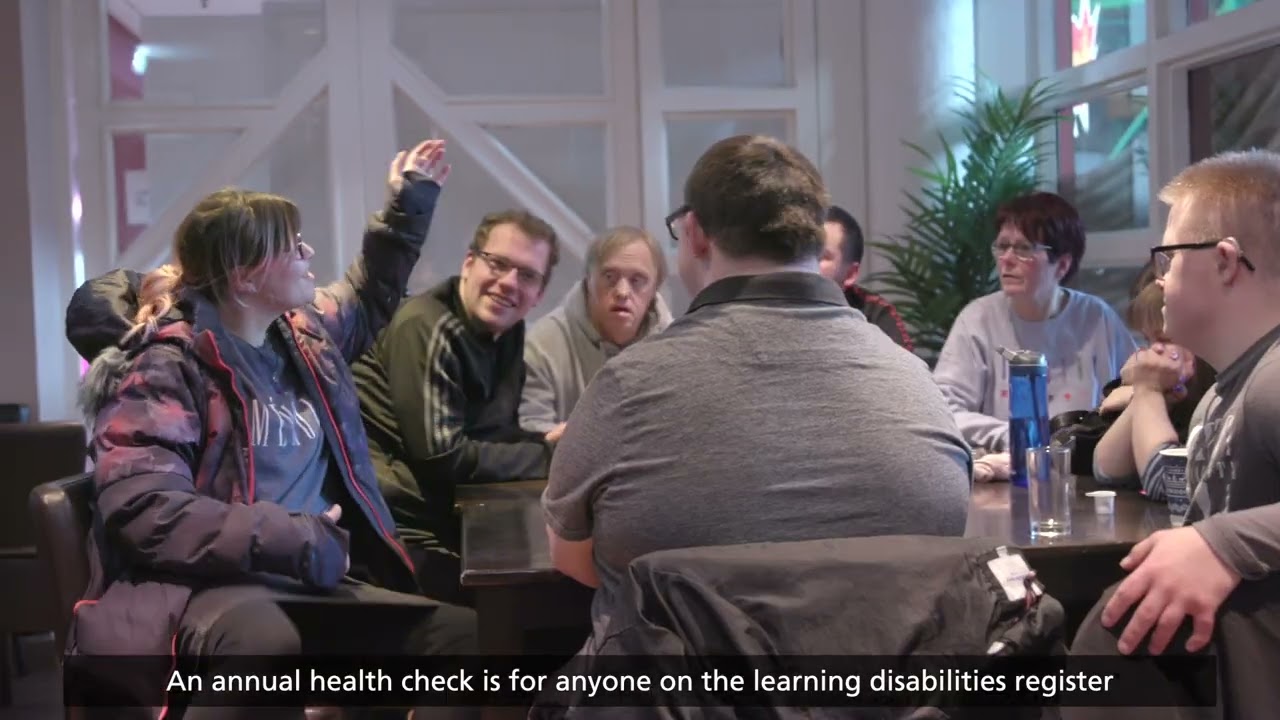 Barnsley annual health checks for people with a learning disability