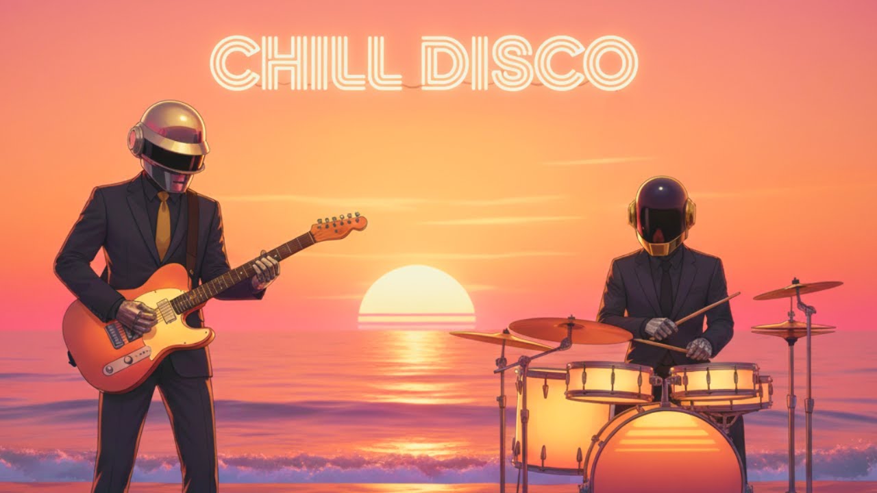Daft Punk Smooth Avenue Vibes 🎸🤖 | Nu Disco, Electro Funk, Retro Soul Playlist