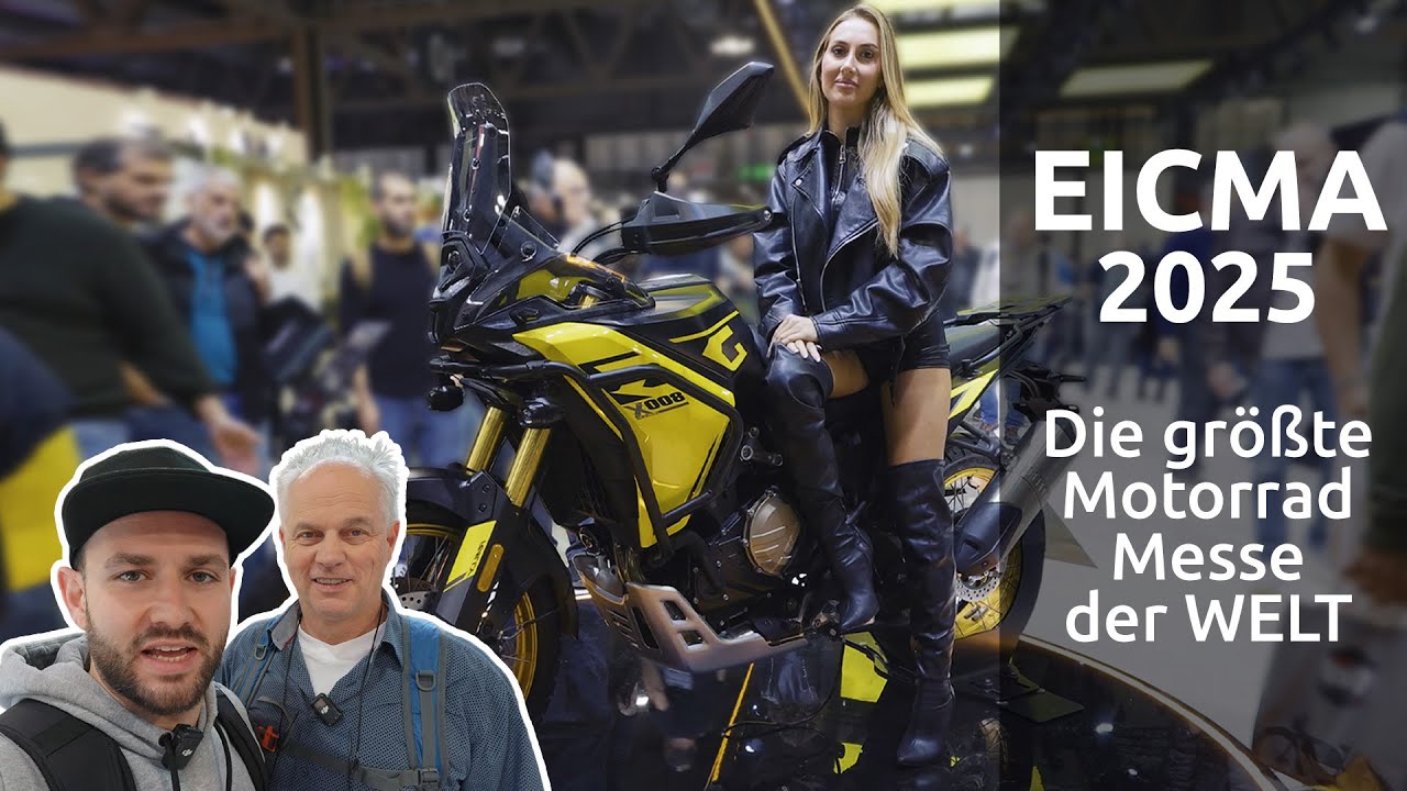 Adventure & Reise Motorrad Highlights EICMA 2025 / Vlog