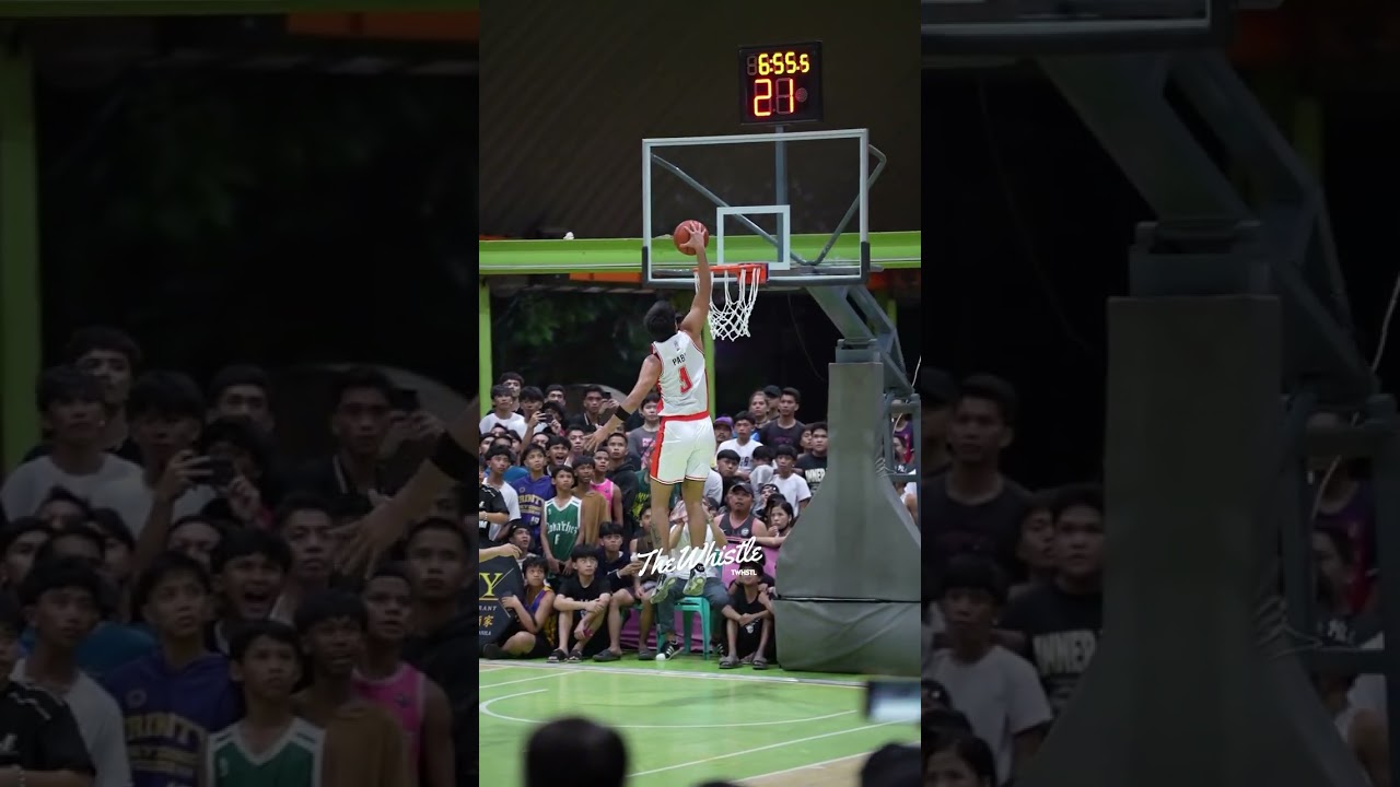 Titing Manalili to Luis Pablo for the dunk! #basketball #trend #mpbl #sony #zve10