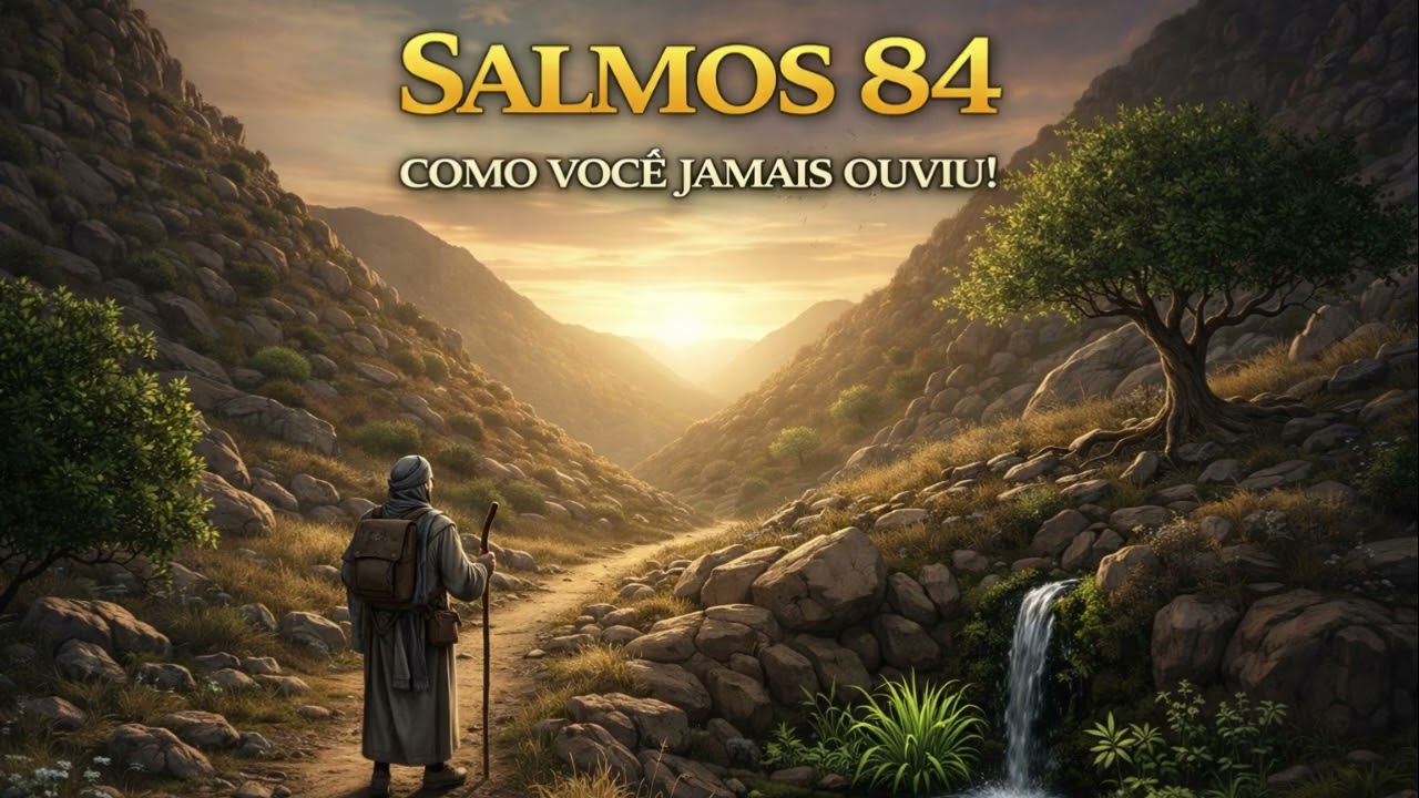 SALMOS 84   A FELICIDADE DE HABITAR NA CASA DO SENHOR!