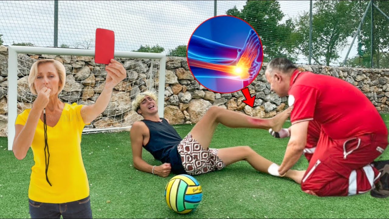 ANTO SI È ROTTO IL PIEDE MENTRE GIOCA A CALCIO…😱⚽️ *INFORTUNIO*