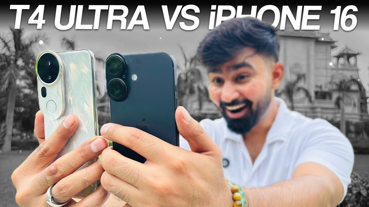 iPhone 16 vs Vivo T4 Ultra 😳🔥 | Ultimate Camera Comparison 2026 @Amazon India​